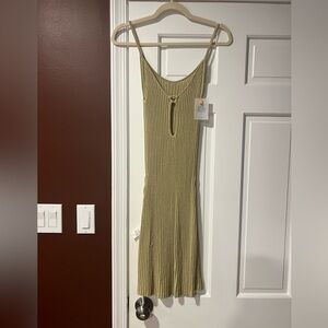 Cult Gaia Ribbed Dress